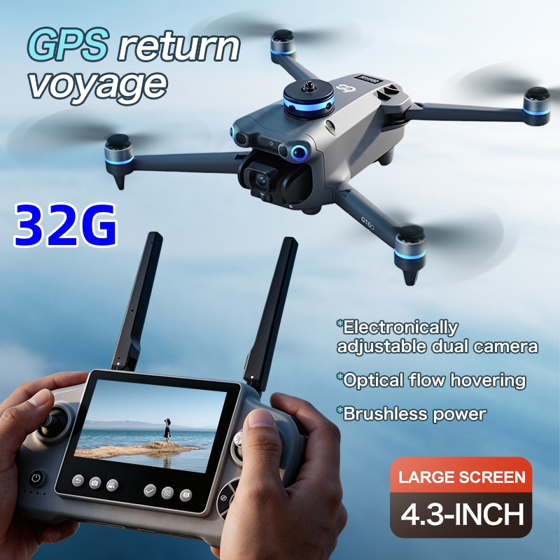 Бесщеточный квадрокоптер GT60P – обзор и цена Drone Gimbal 2 Axis