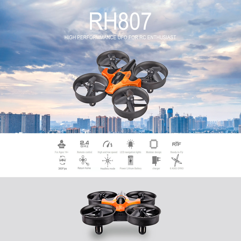Мини-дрон с режимом Headless,  – обзор и цена Eachine Drone E010