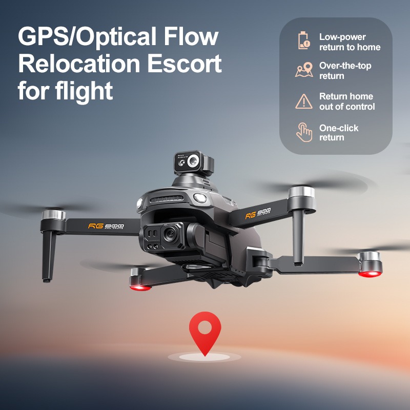 НОВЫЙ Дрон RG800 MAX 1080P HD- – обзор и цена Drone Gimbal 2 Axis