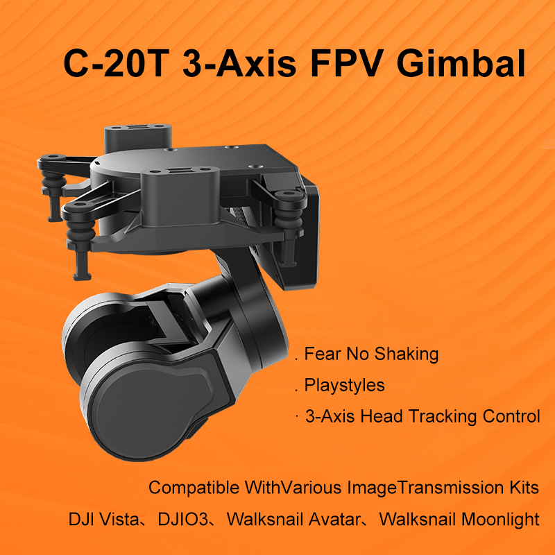 3-осевой стабилизатор для FPV- – обзор и цена Drone Gimbal Mount