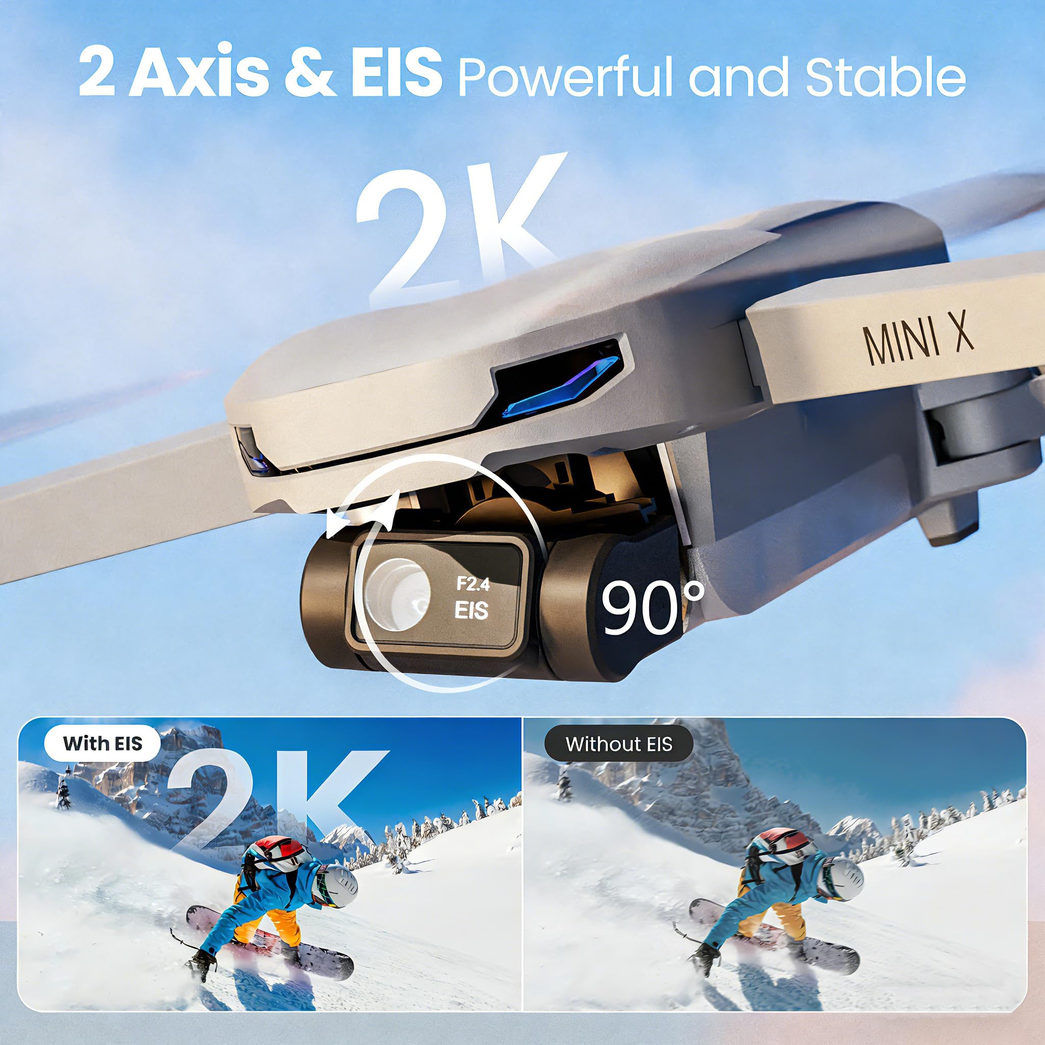 Дрон с камерой для взрослых, 2 – обзор и цена Drone Gimbal 2 Axis